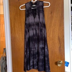 Cute black tie dye dress